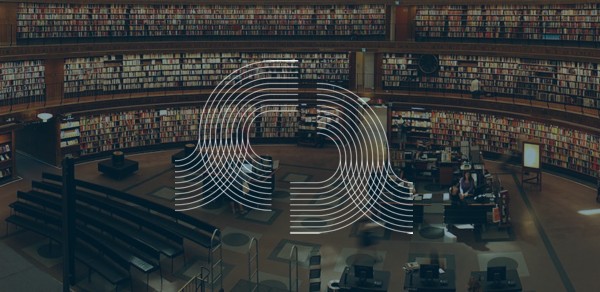 Biblioteca con logo iLingua